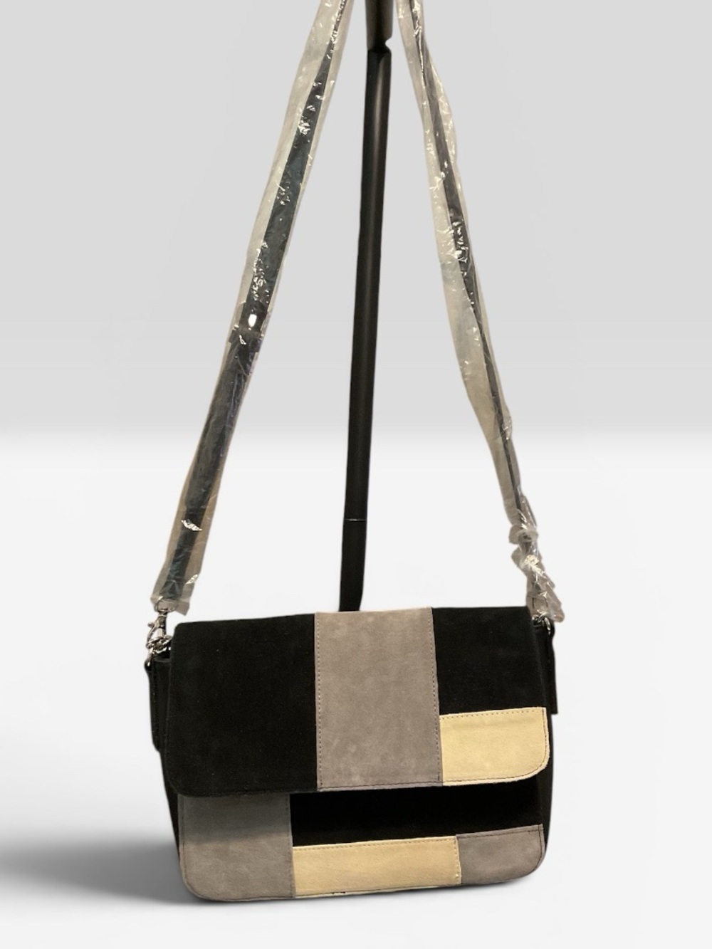 NWT Gianni Bernini Patchwork Bag